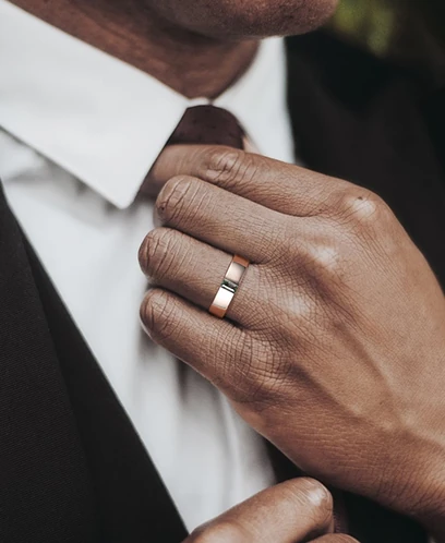 Men's wedding rings